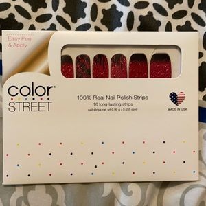 Color street nail polish strips